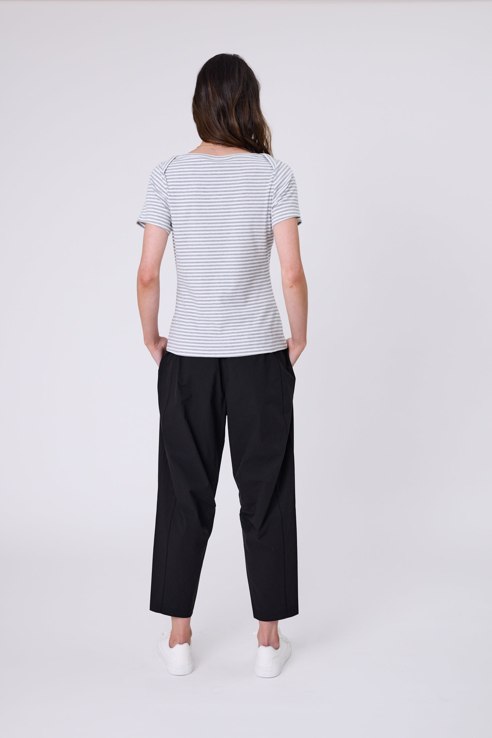 Silo Barrel Pant - Black
