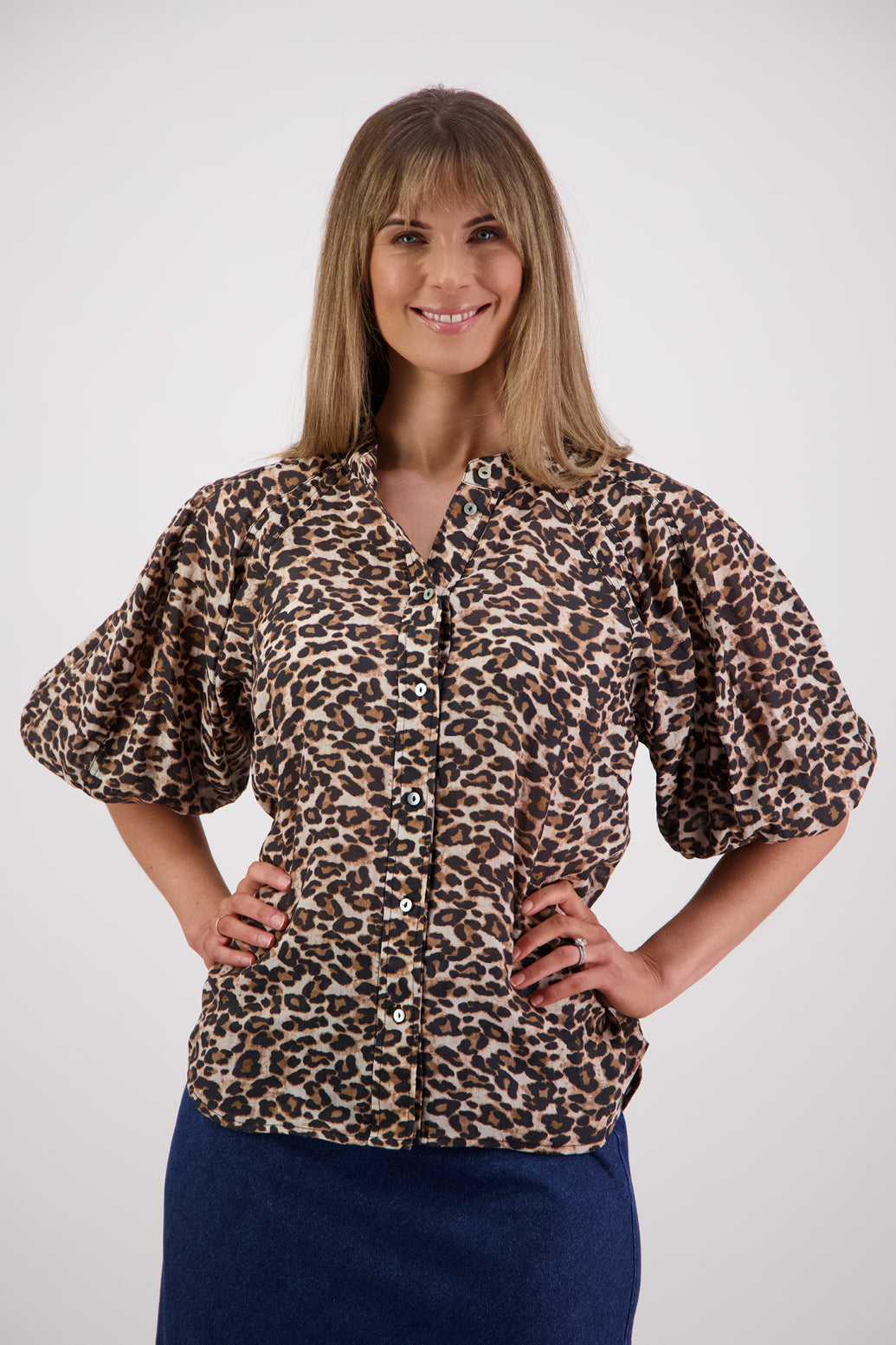 Briarwood Sophia Top - Leopard