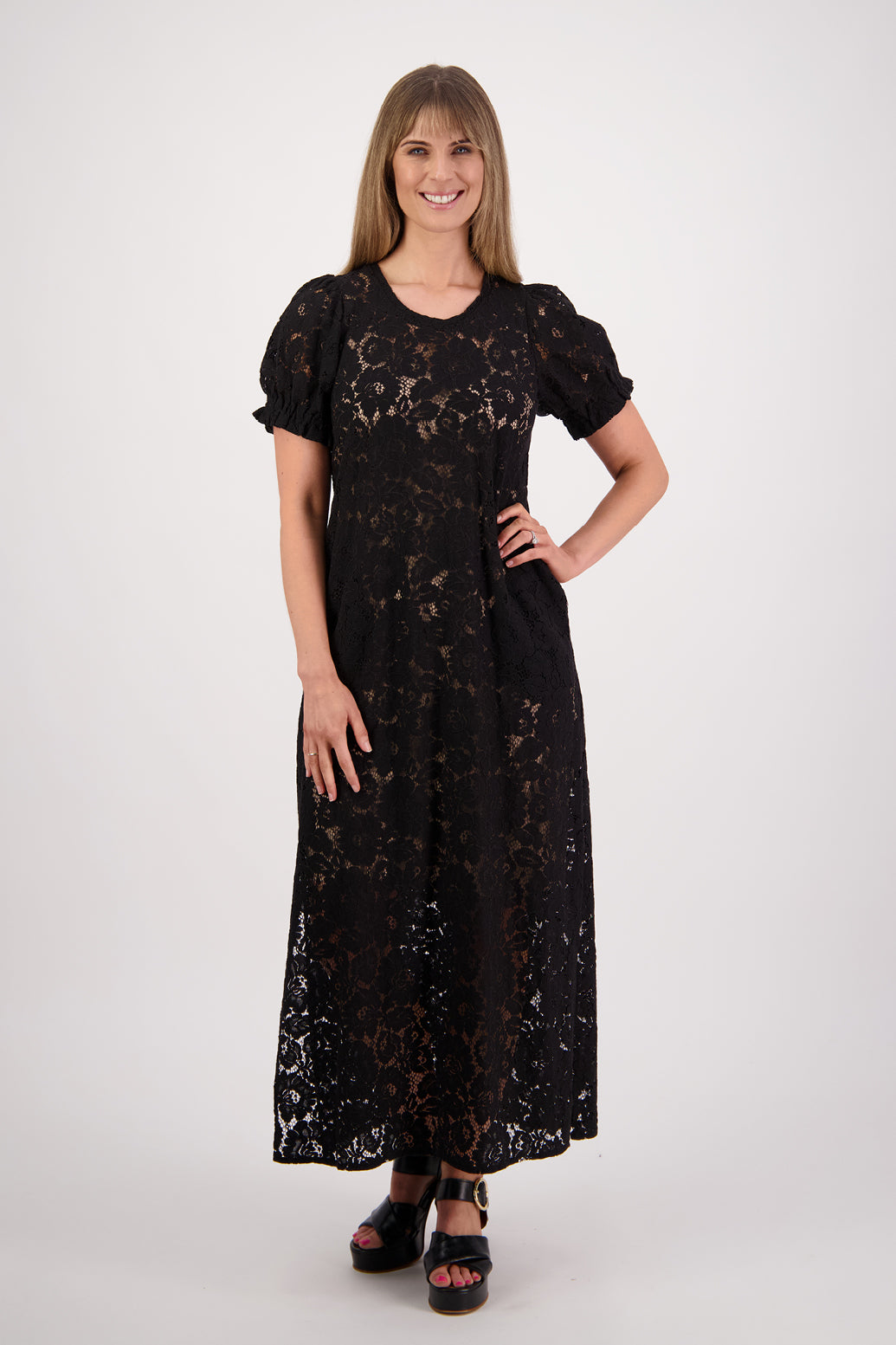 Briarwood Sylvia Lace Dress - Black