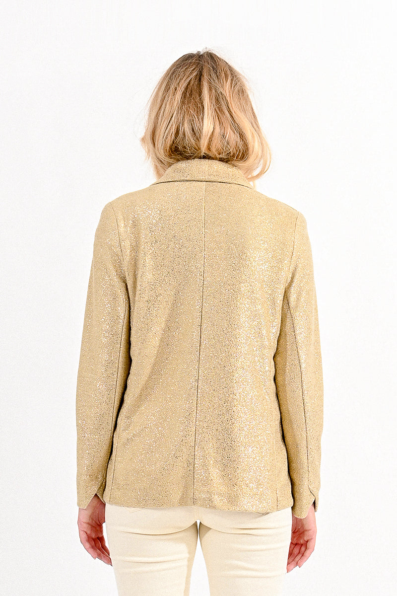 Molly Bracken Gold Blazer