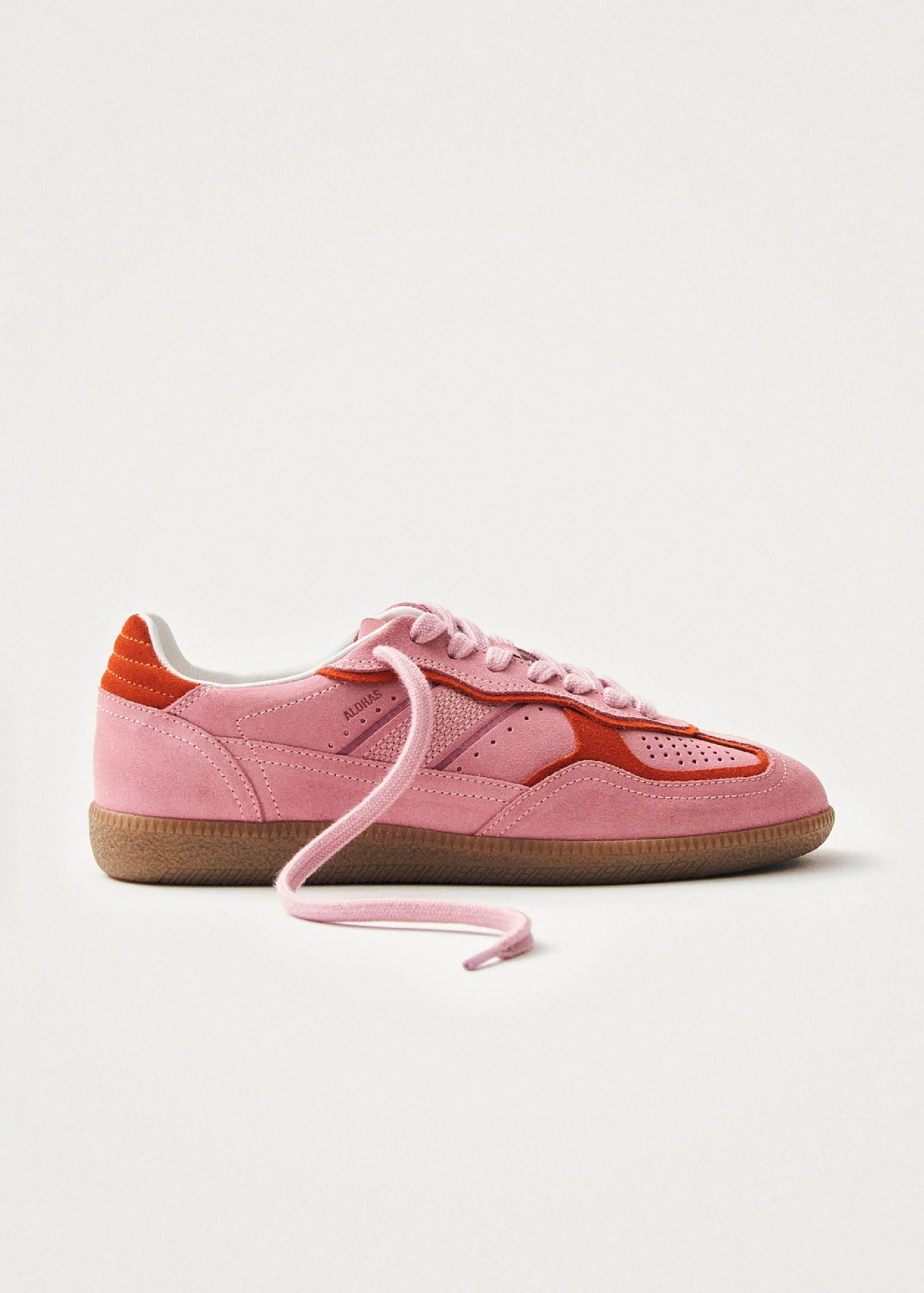 Alohas Rife Pink Leather Sneakers - PREORDER