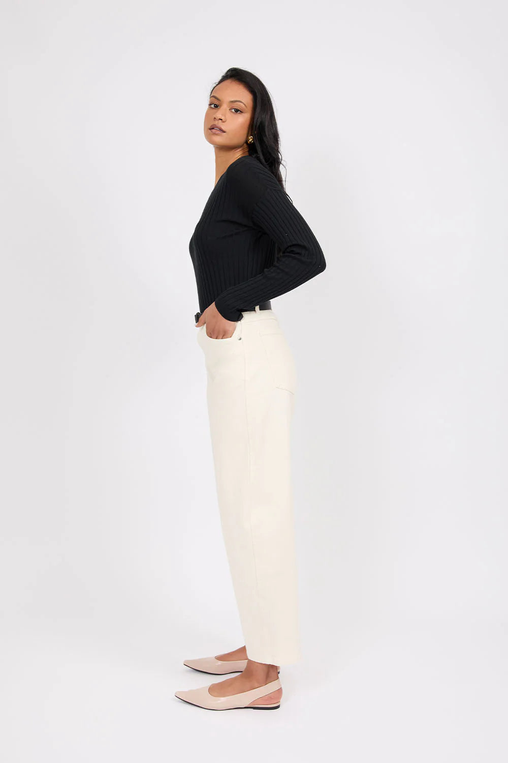 The Curve Barrel - Ecru