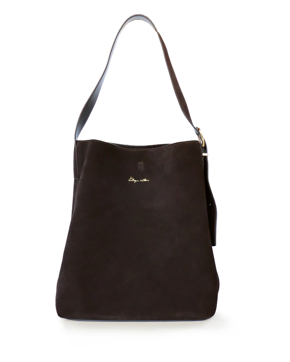 Tobi Tote - Chocolate Suede