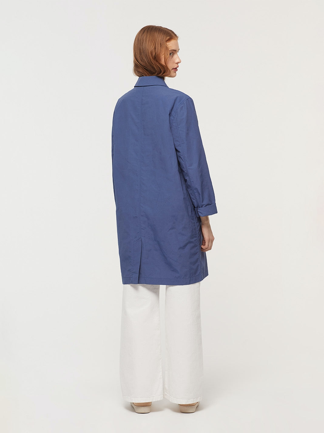 Nice Things Trench - soft blue