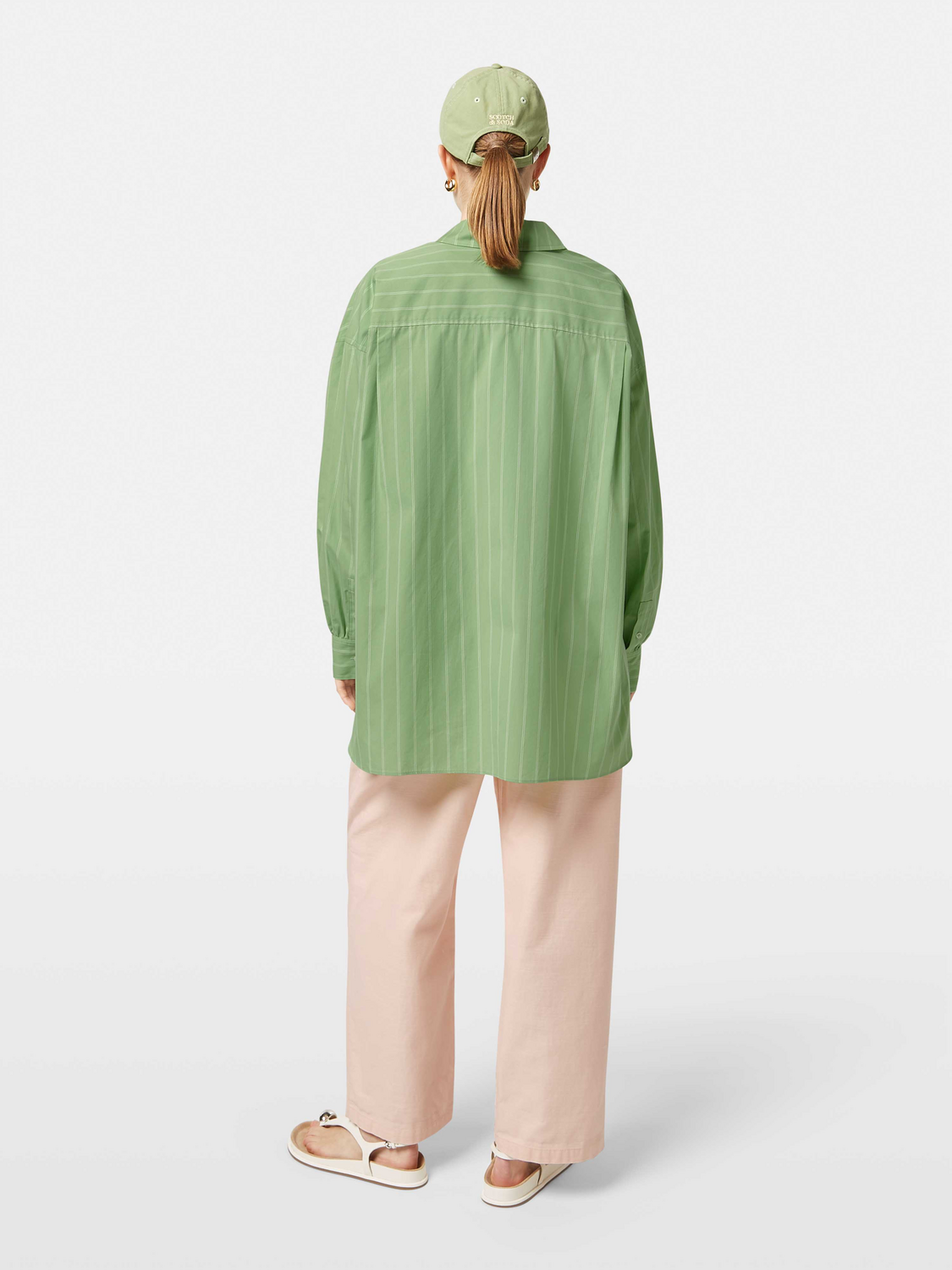Scotch & Soda Striped Girlfriend Shirt