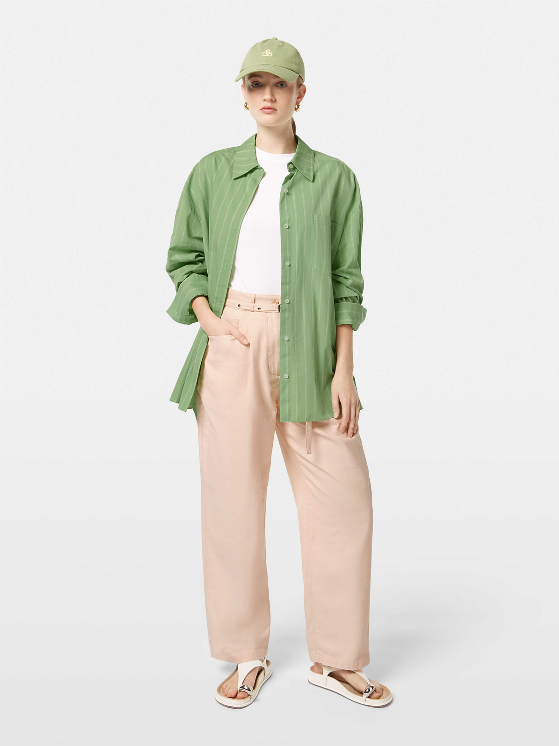 Scotch & Soda Striped Girlfriend Shirt