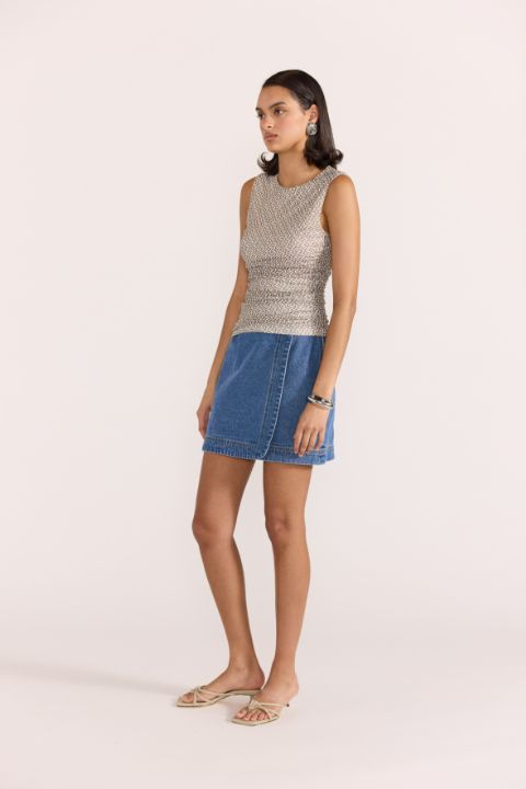 Staple the Label Tate Denim Skirt