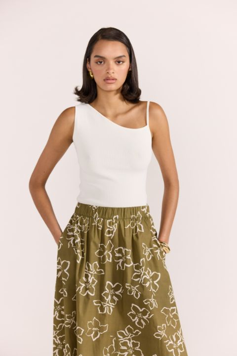 Staple the Label Ines Midi Skirt