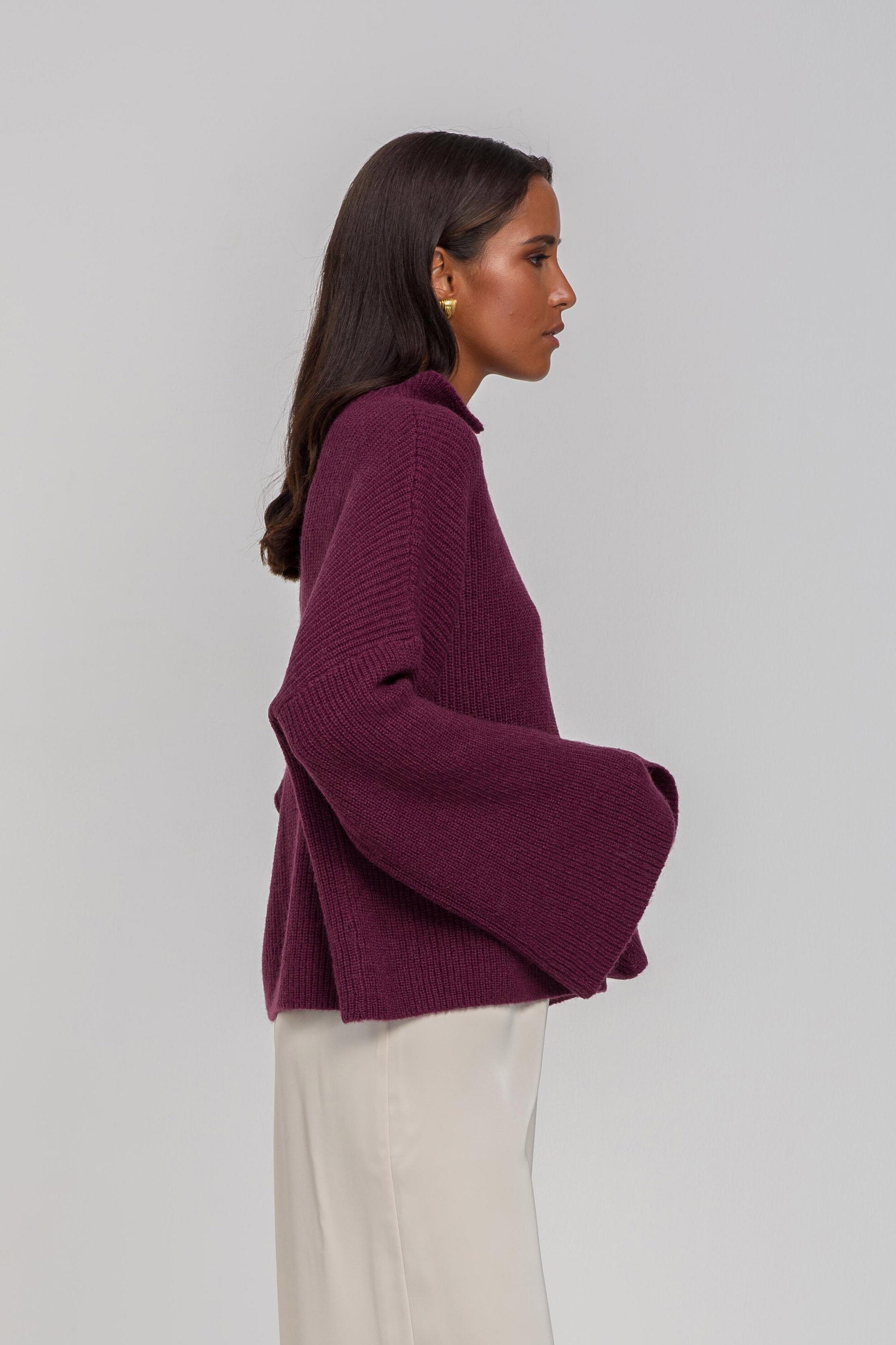 Blak United Allure Sweater - Plum