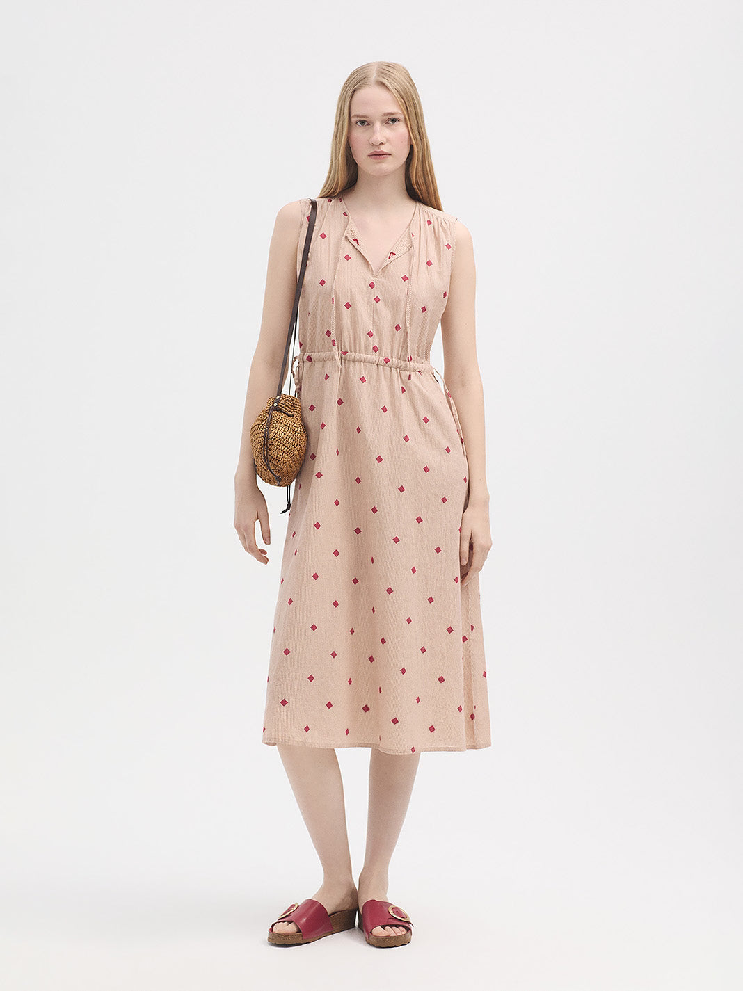 Diamond Jacquard Dress