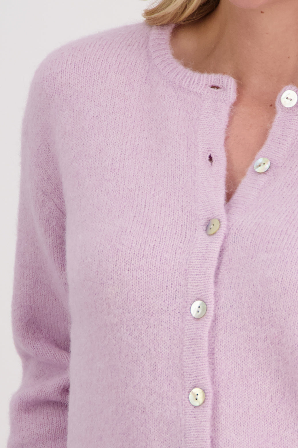 Briarwood Violet Cardigan - Pink