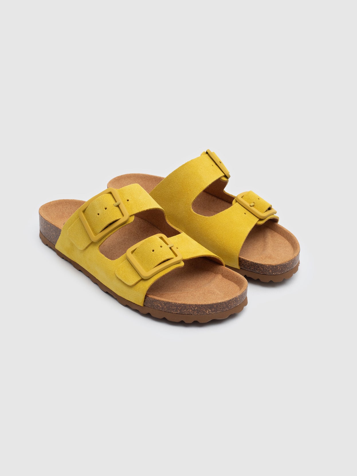 Nice Things Buckles Bio Sandals - Yellow