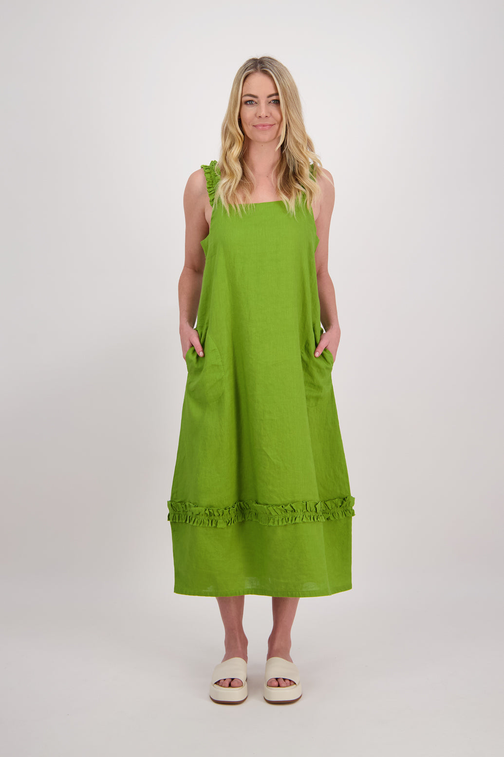 Briarwood Webb Dress - Green