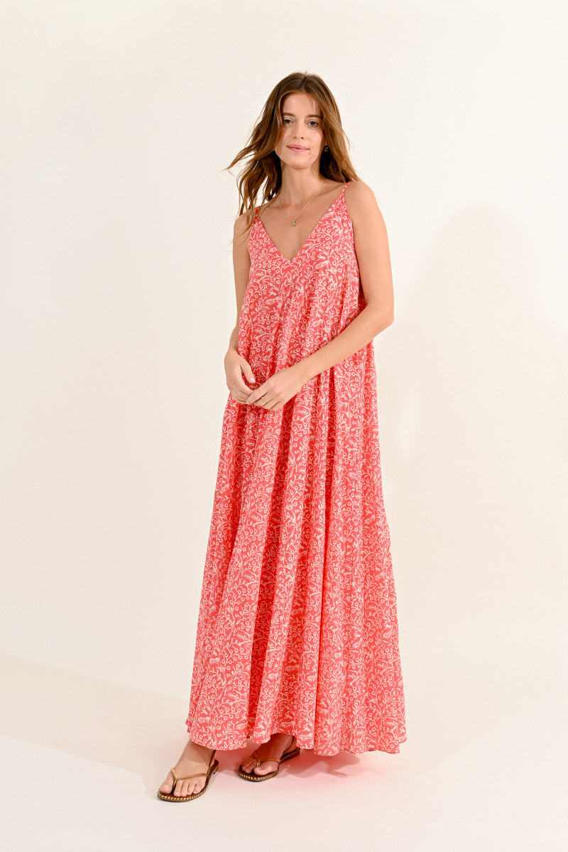 Molly Bracken Dress - Pink Indra