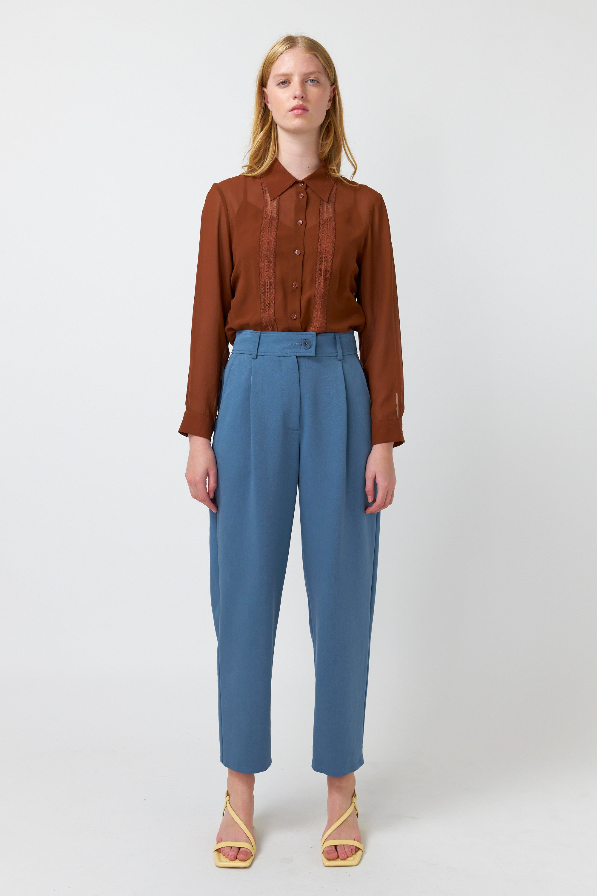 Kate Sylvester Becca Trouser - Smokey