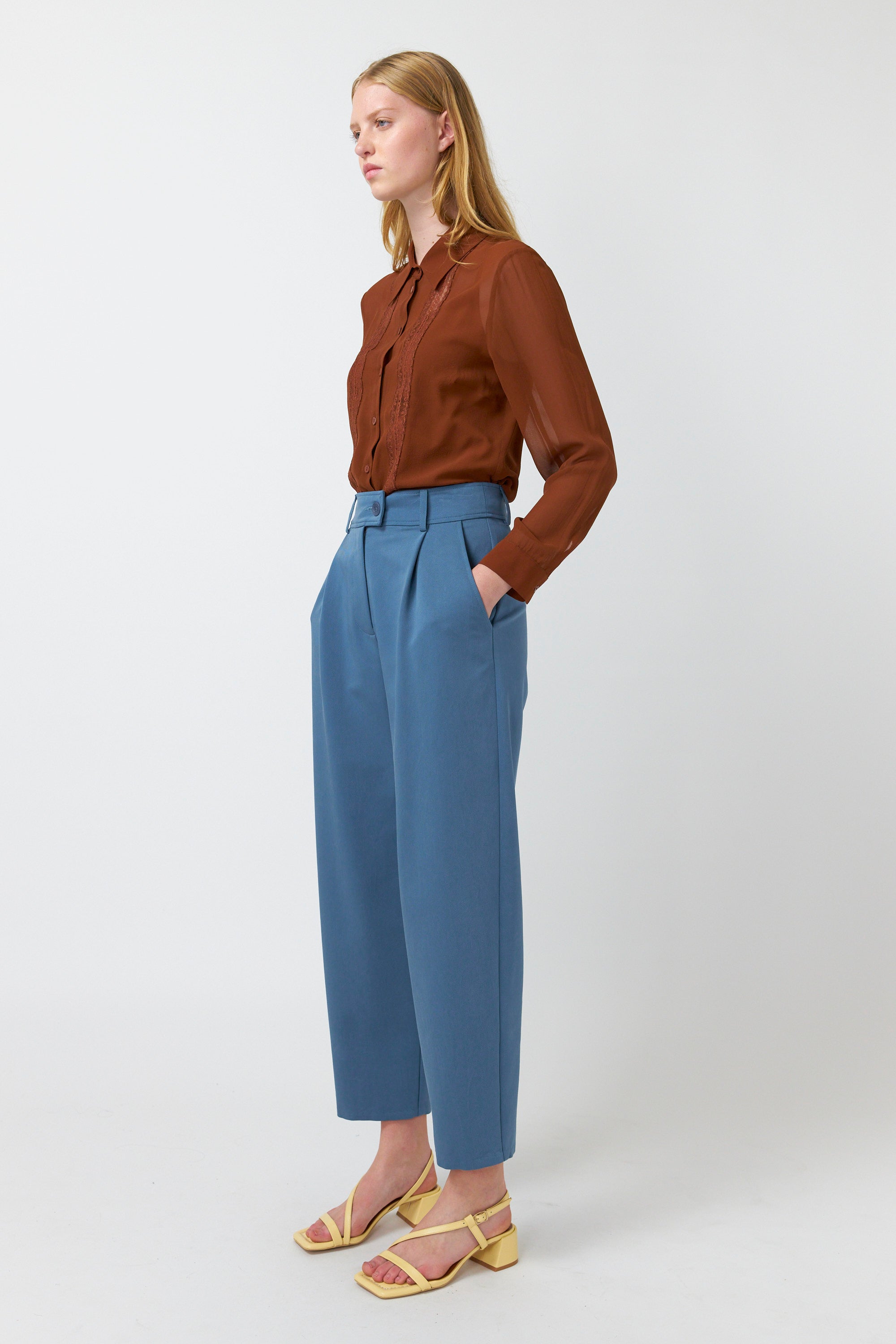 Kate Sylvester Becca Trouser - Smokey