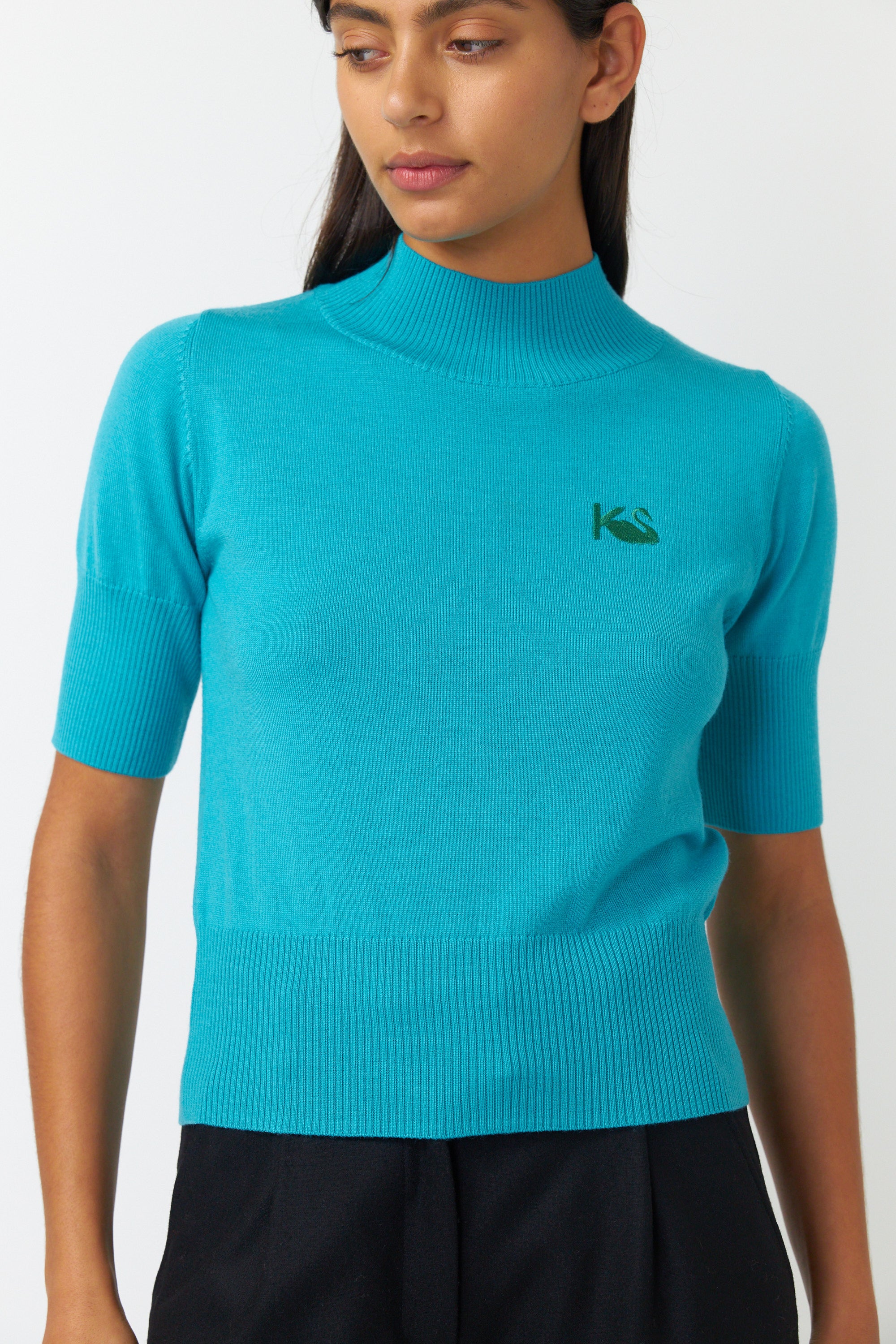 Kate Sylvester Lou Top - Turquoise