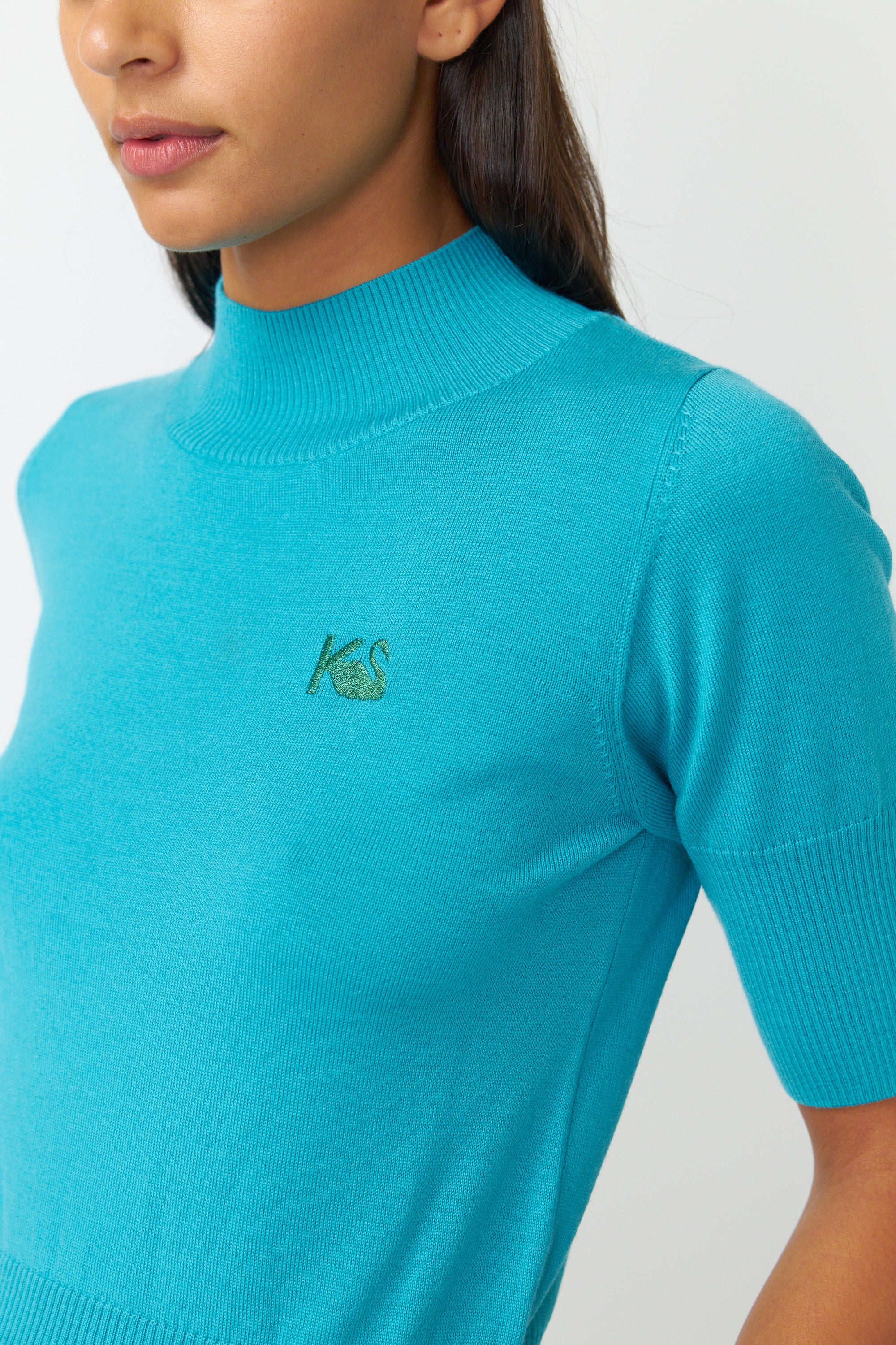 Kate Sylvester Lou Top - Turquoise