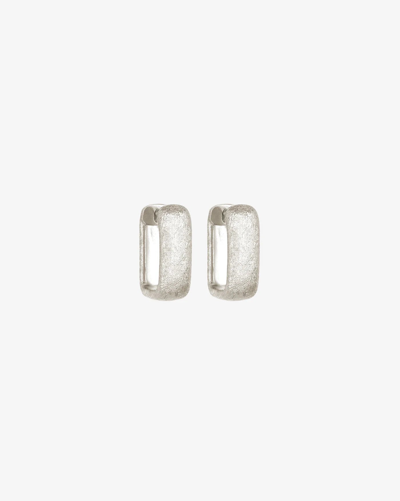 Alida Square Earrings - Sterling Silver