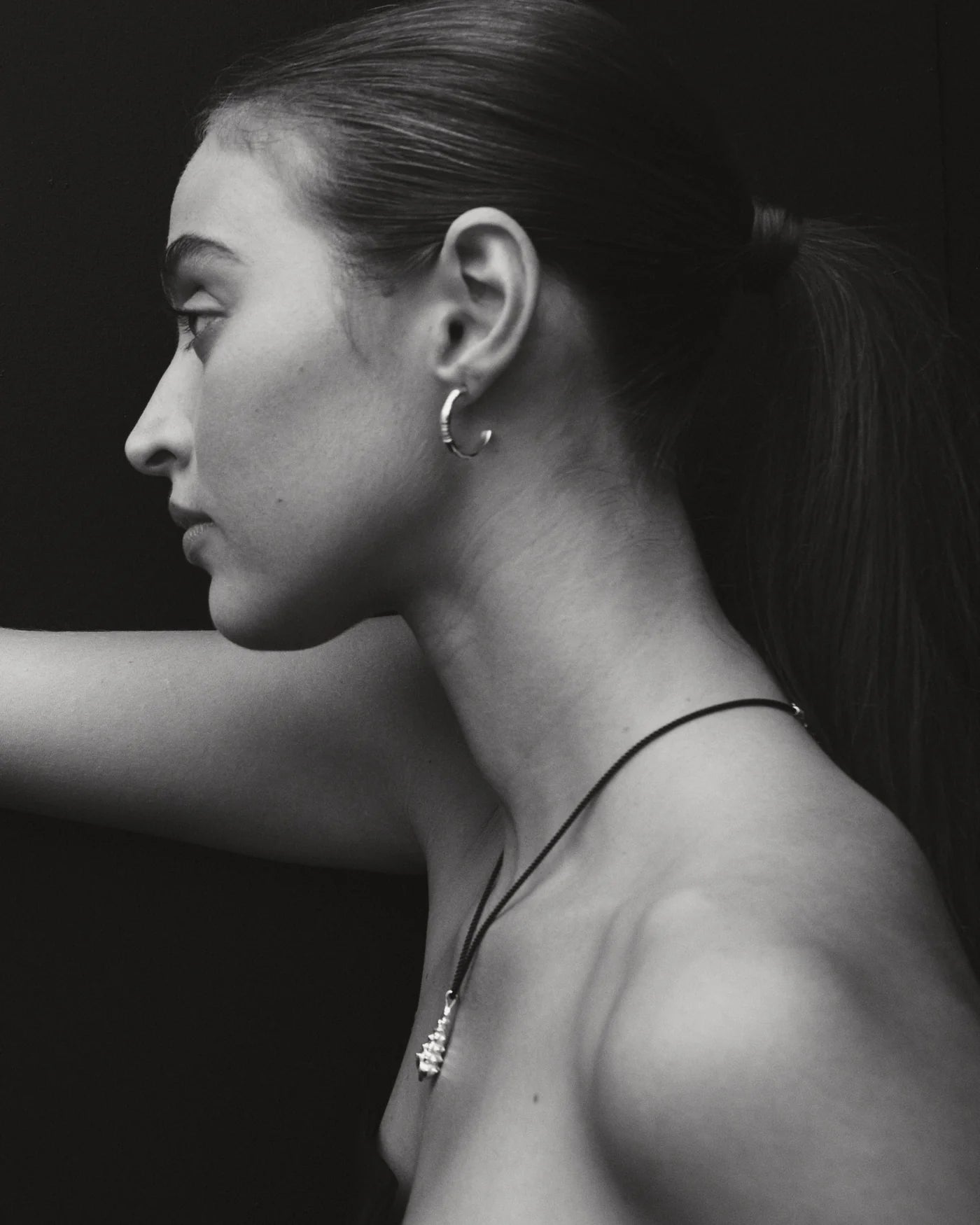 Amari Hoops - Sterling Silver