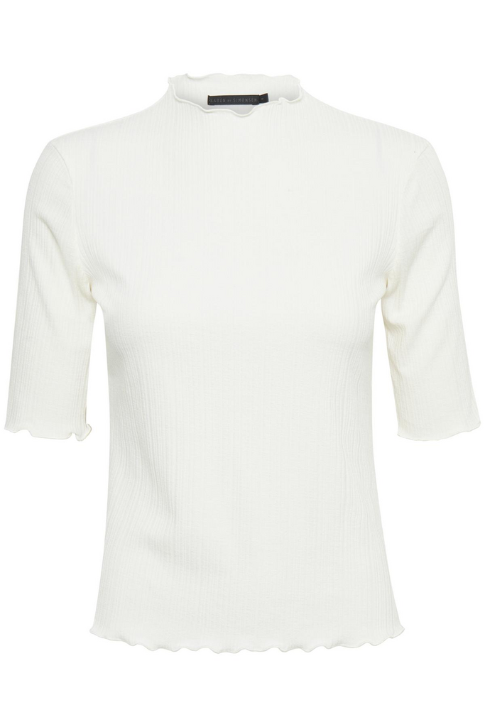 Candace Tee Short Sleeve - White