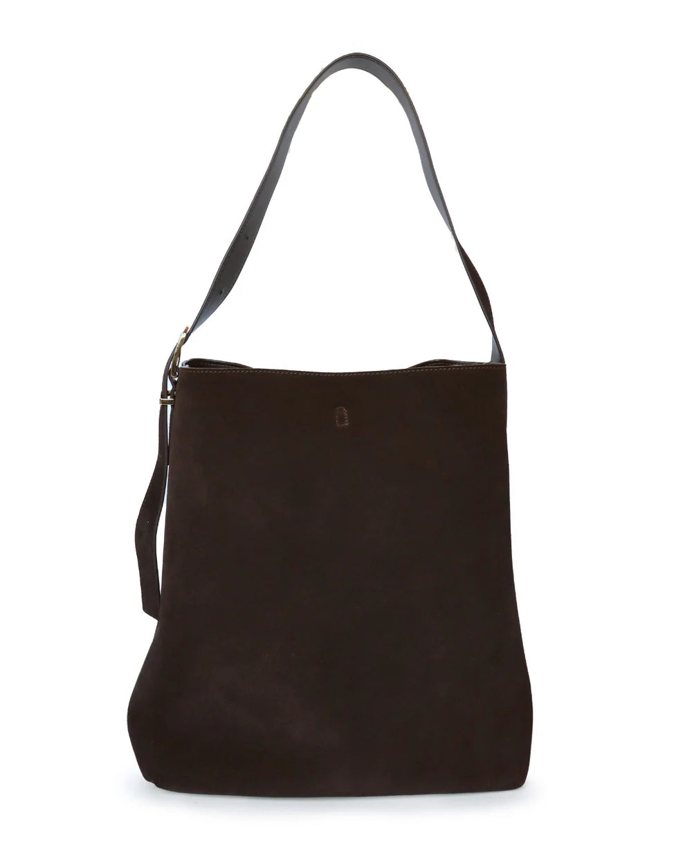 Tobi Tote - Chocolate Suede