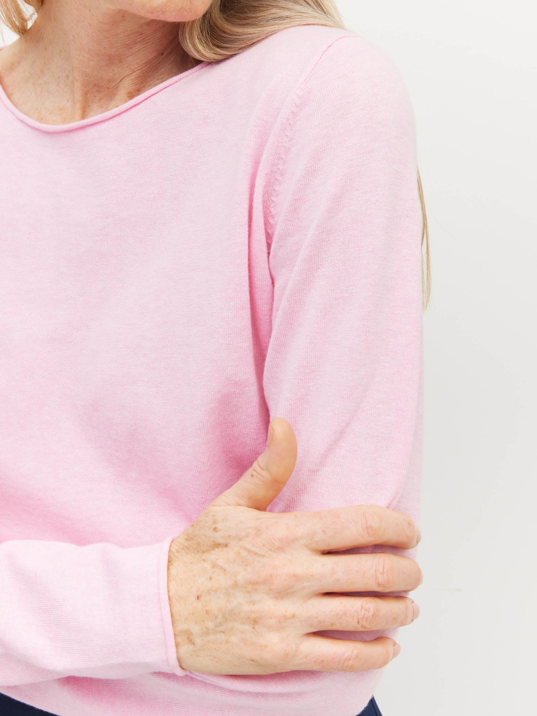 JHL Long Sleeve Crew - Candy Marle