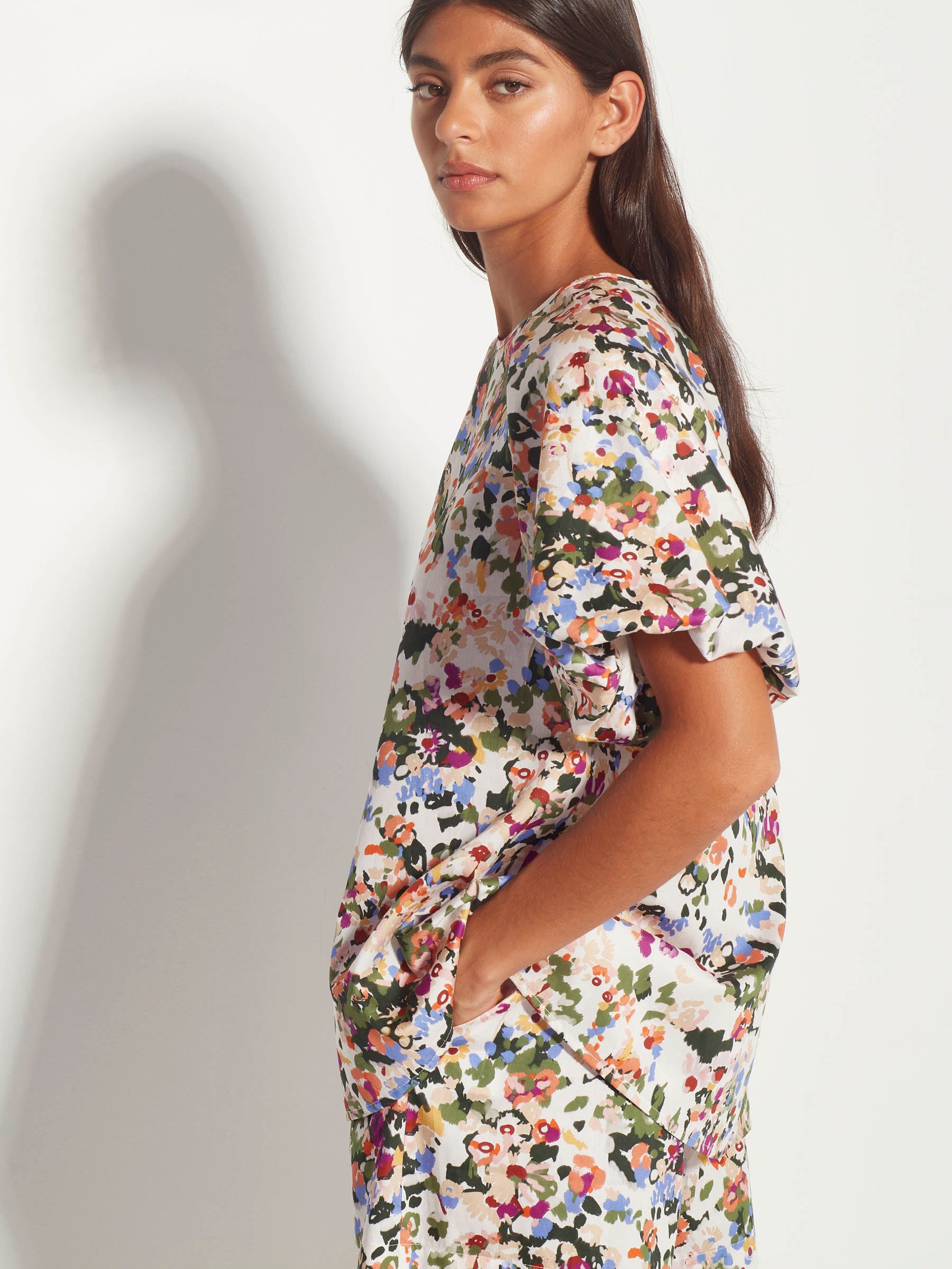 Juliette Hogan Mia Top Buttercup Floral