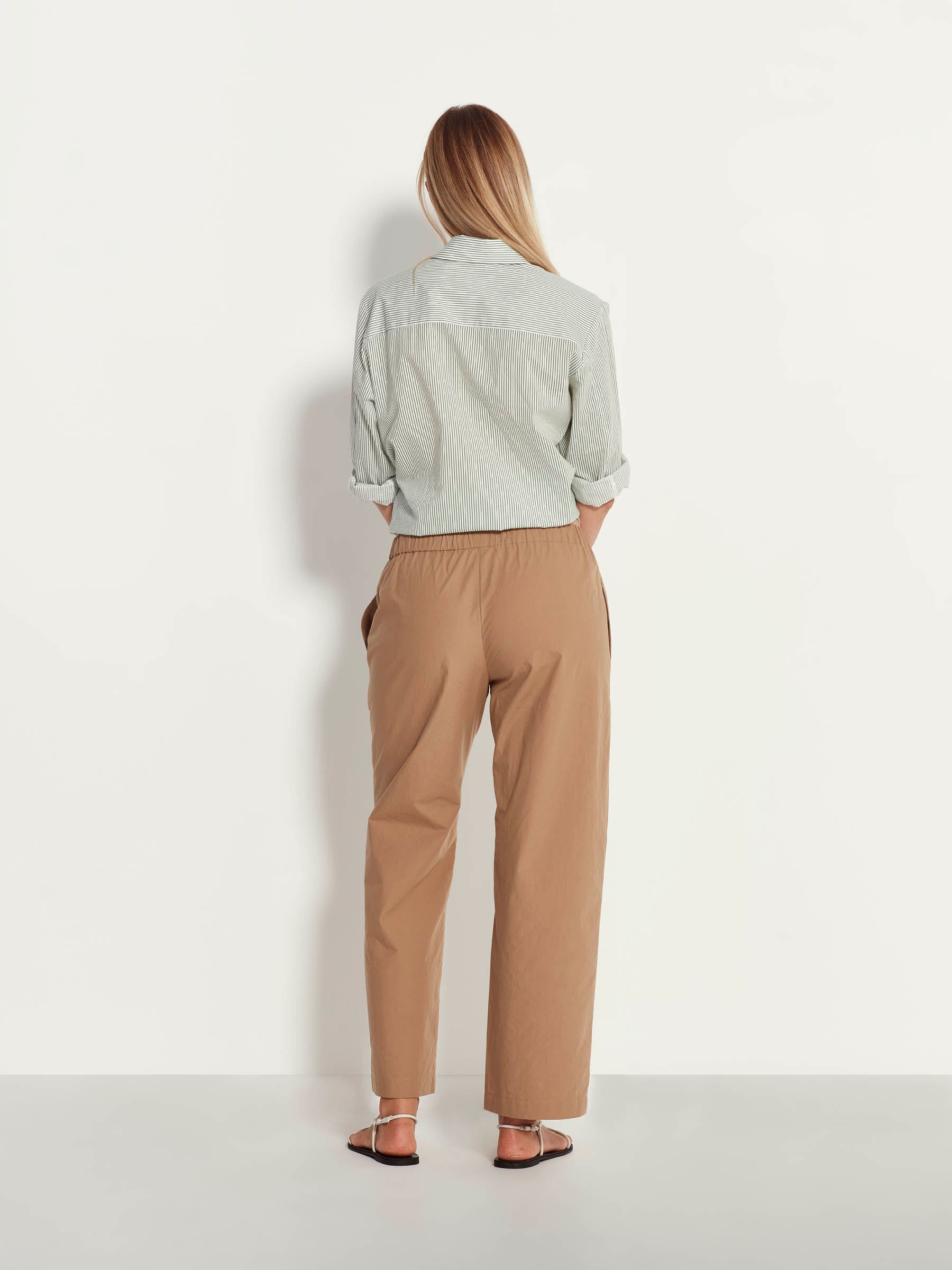 Juliette Hogan Ko Trouser - Taupe