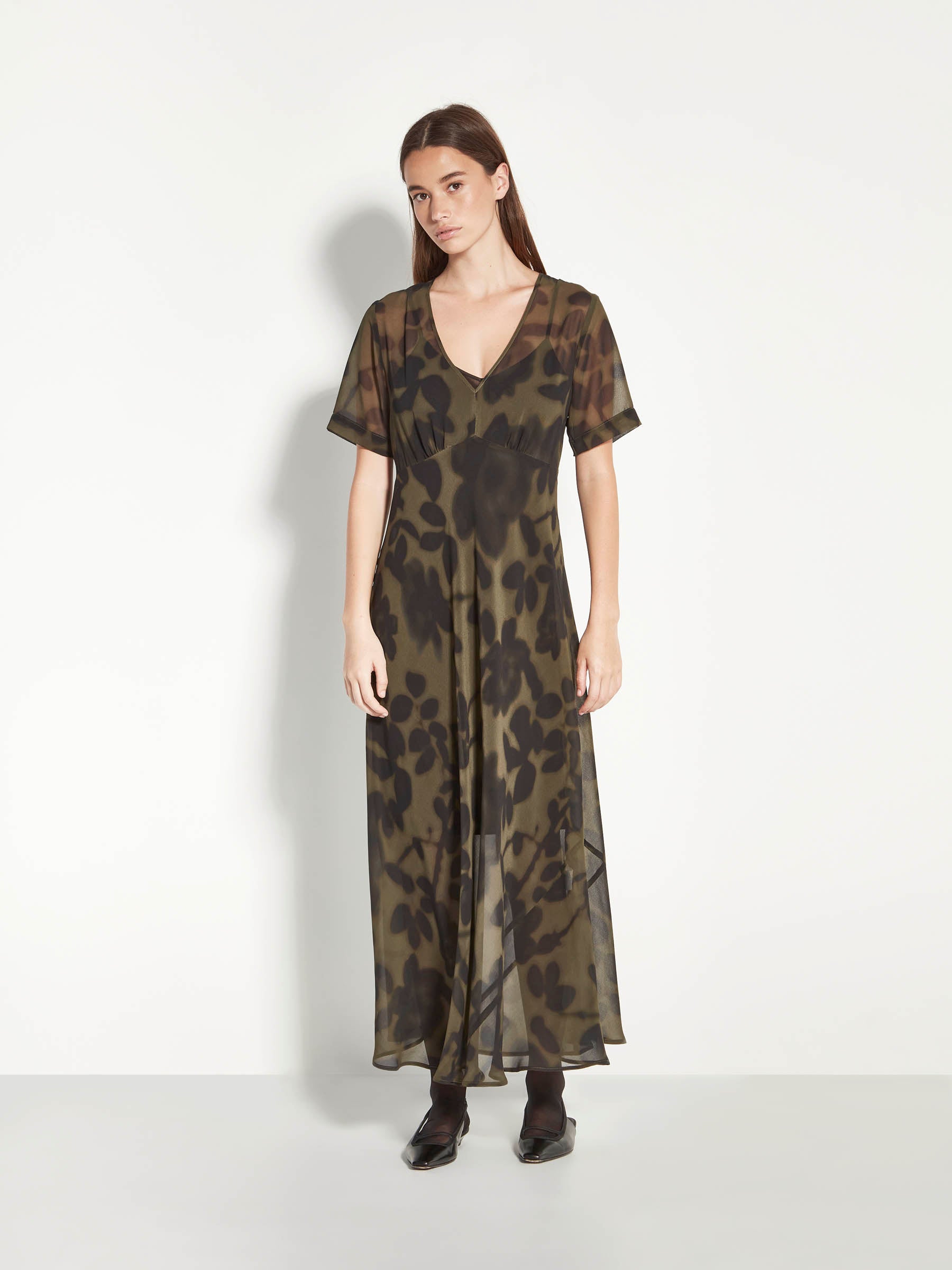 Juliette Hogan Sawyer Dress - Midnight Flora