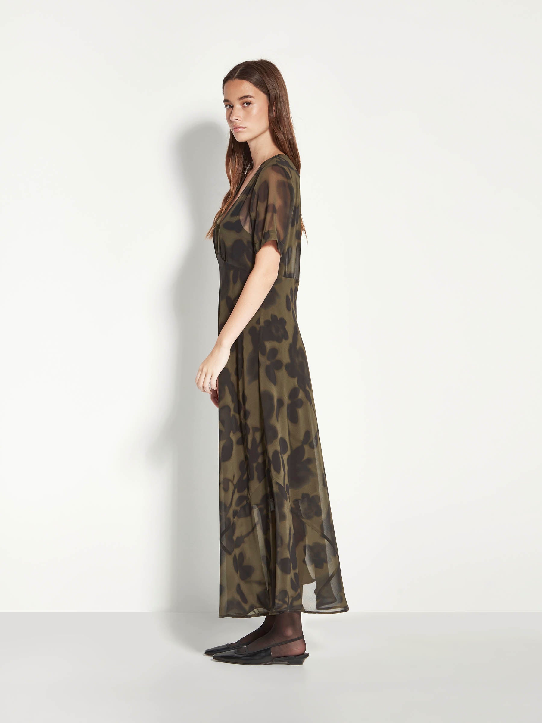 Juliette Hogan Sawyer Dress - Midnight Flora