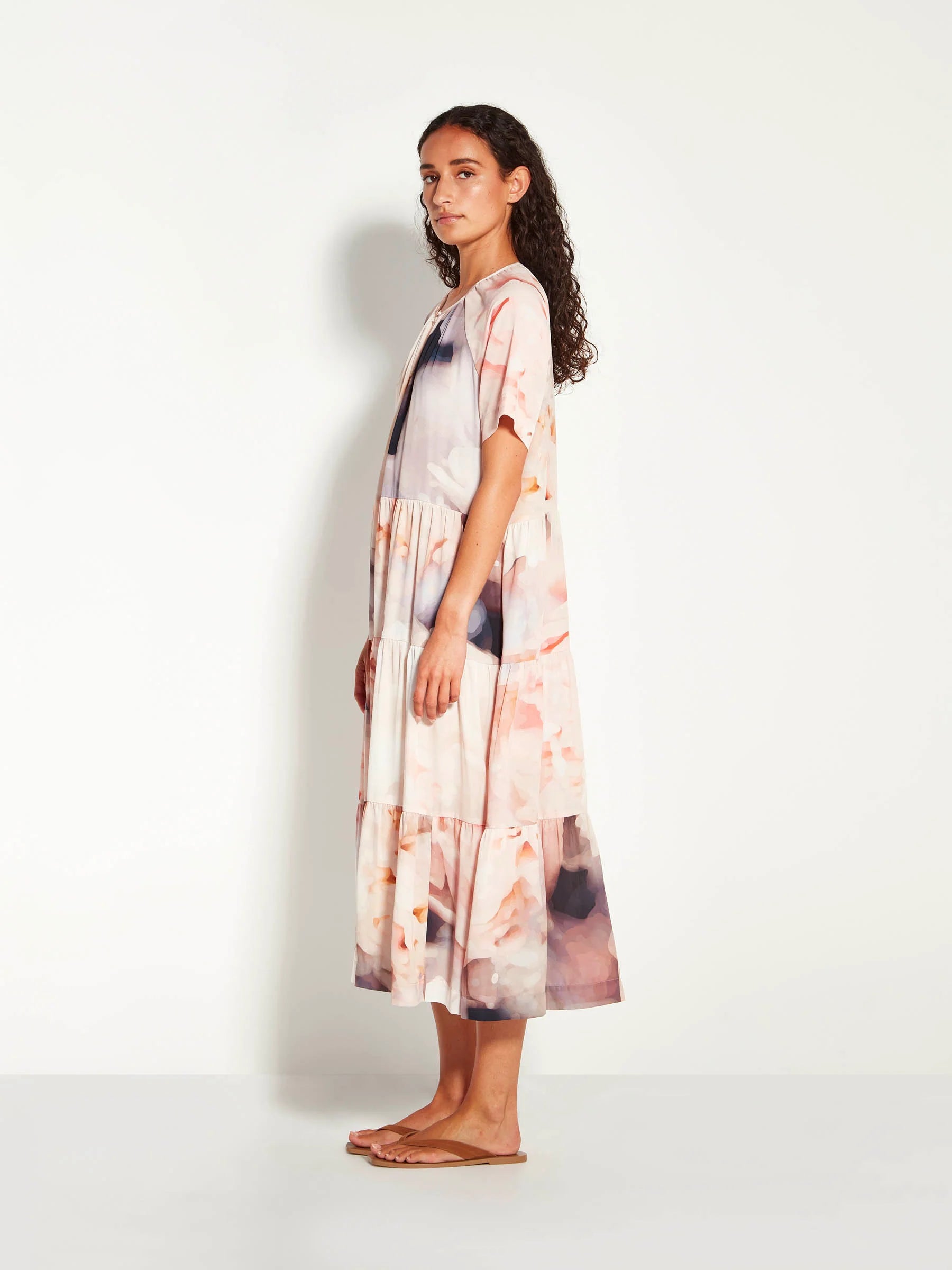 Diana Tunic Bloom Crepe