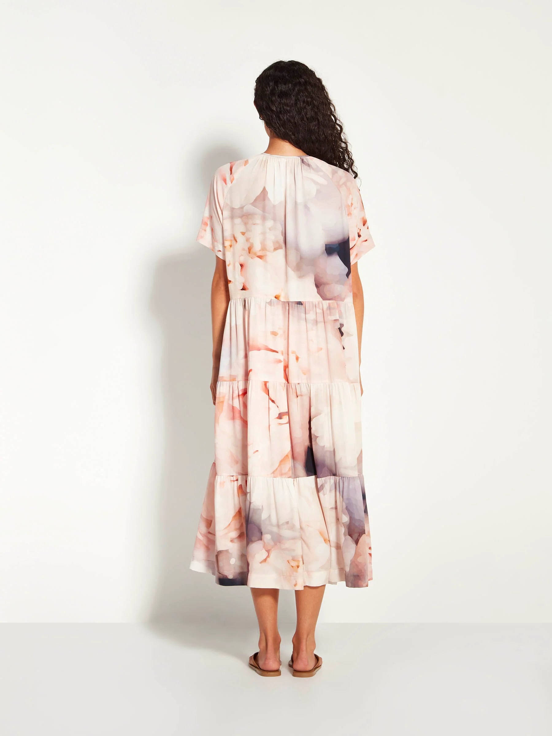 Diana Tunic Bloom Crepe