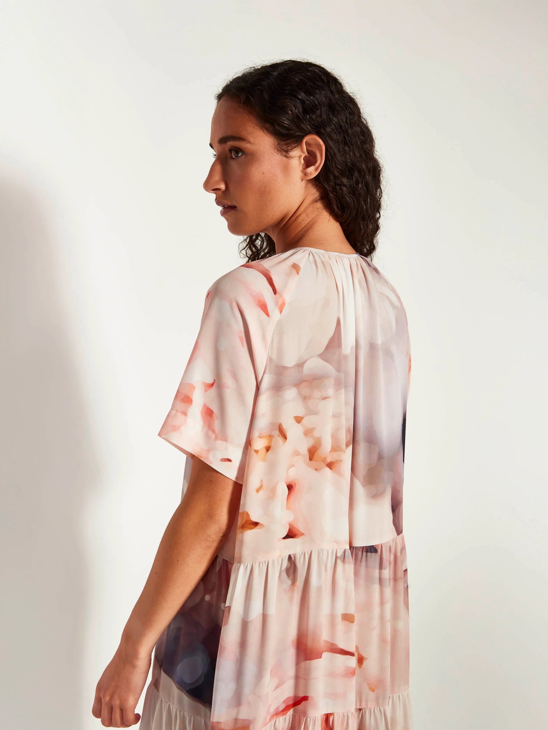 Diana Tunic Bloom Crepe