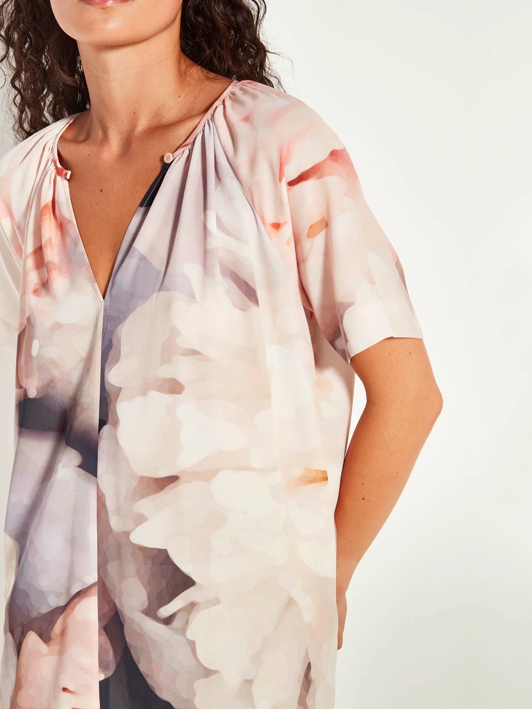 Dina Top Bloom Crepe