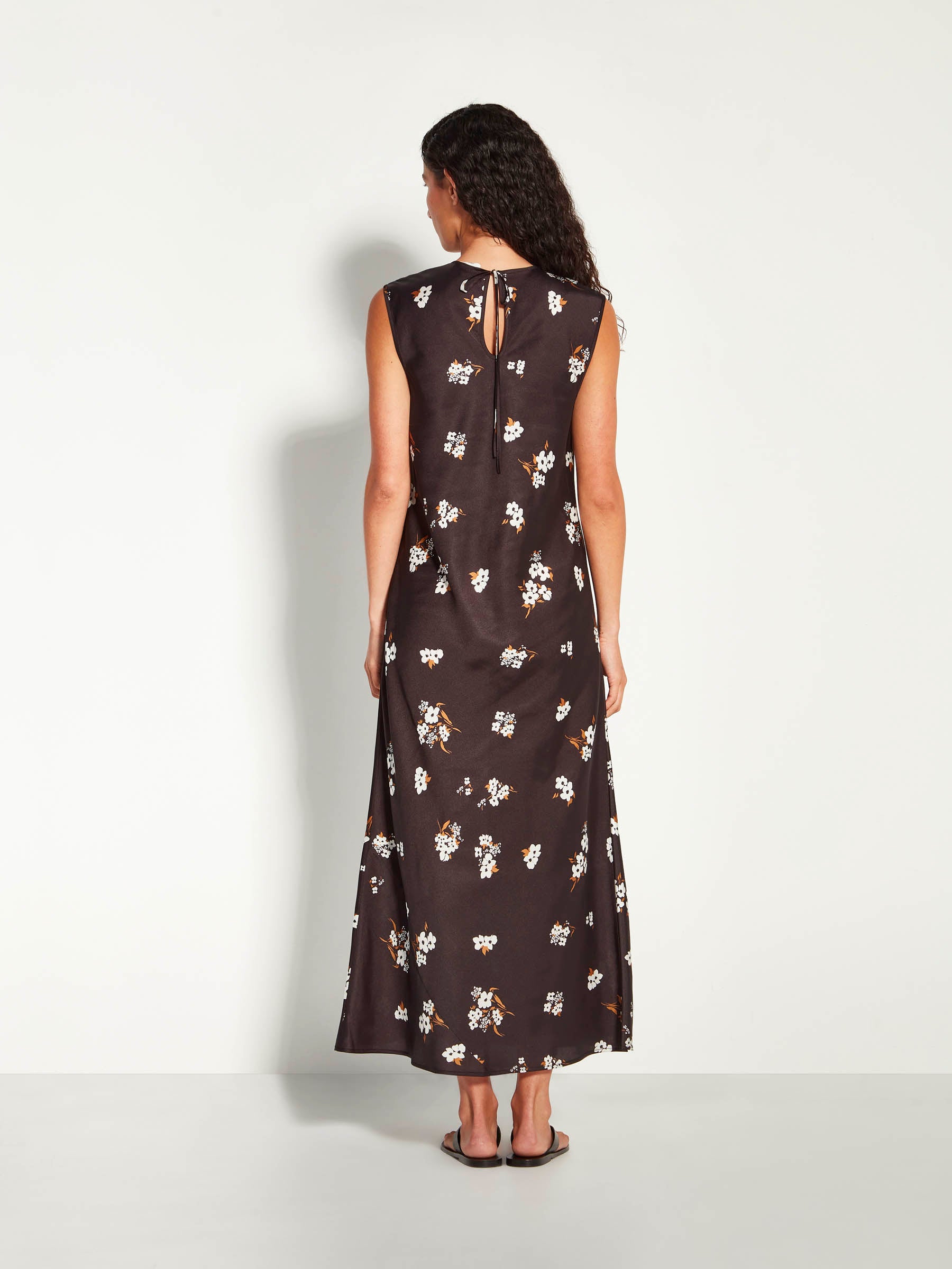 Juliette Hogan Fran Dress (Moonflower Twill) Golden