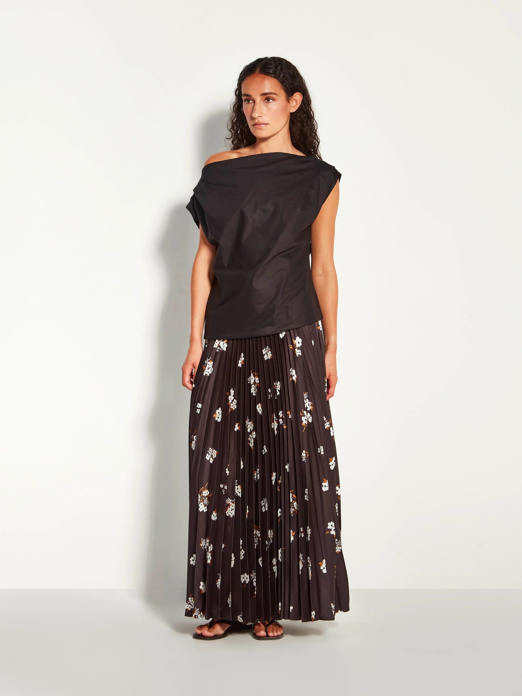 Monaco Top Resort Cotton - Black
