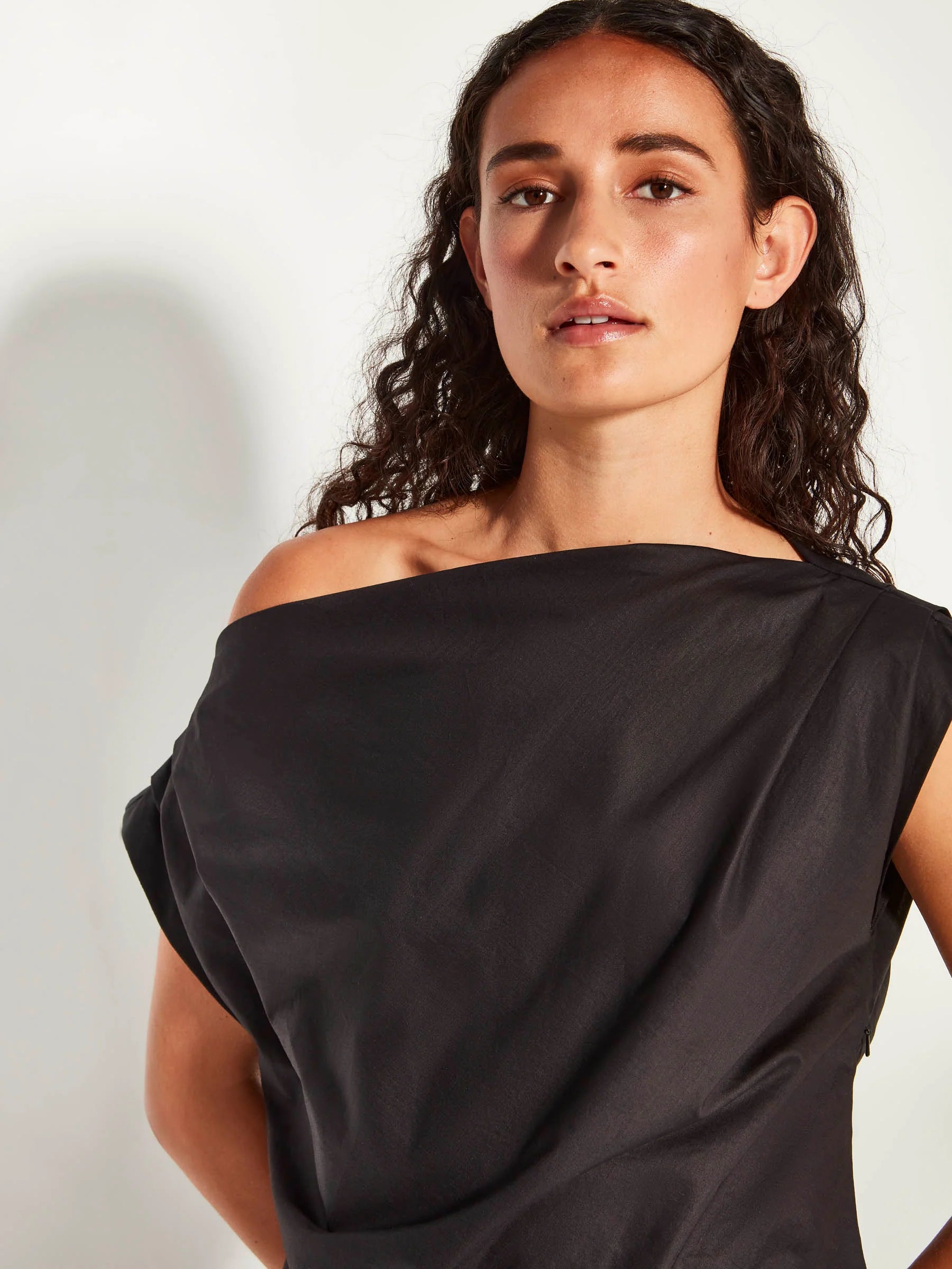 Monaco Top Resort Cotton - Black