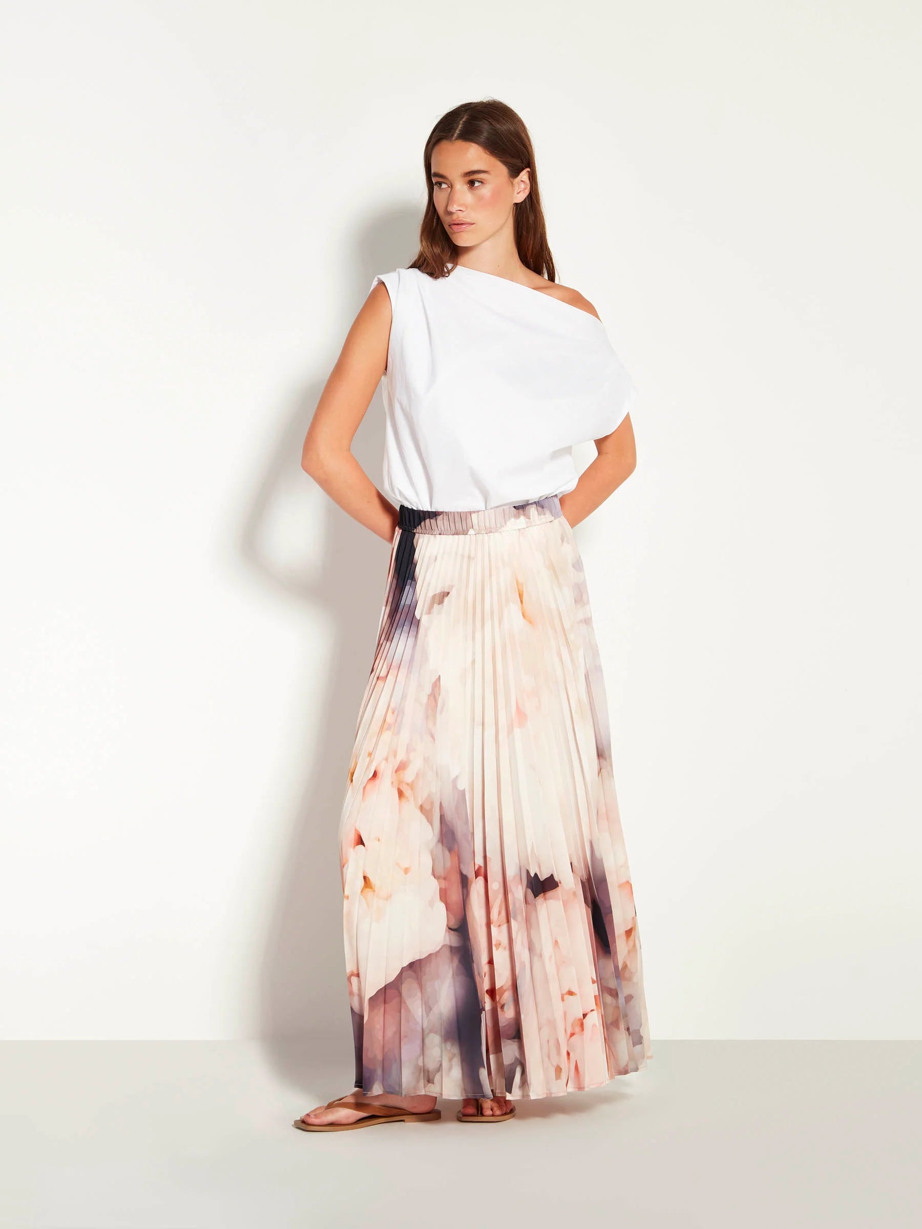 Monaco Top Resort Cotton - White