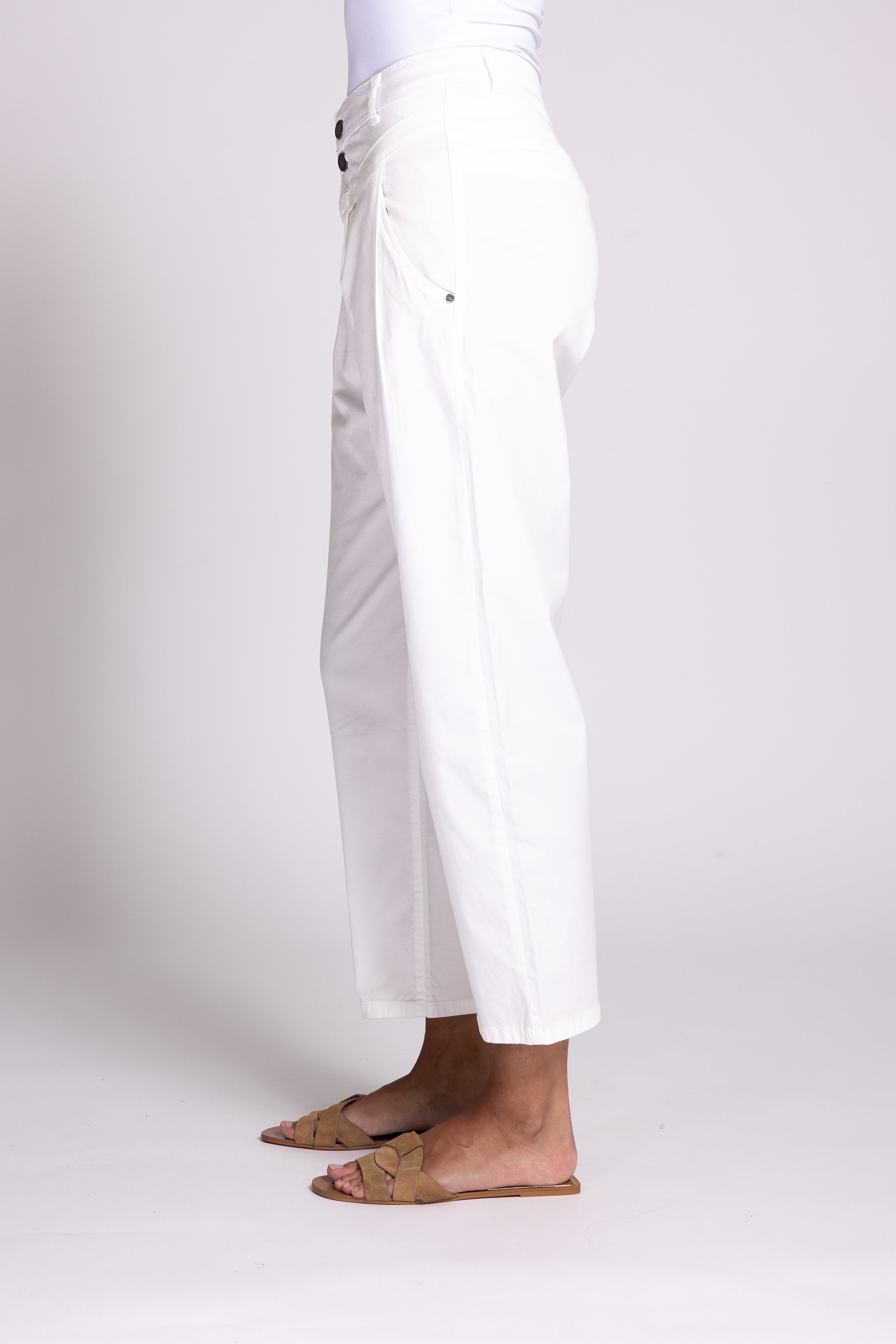 Joy Pant - White