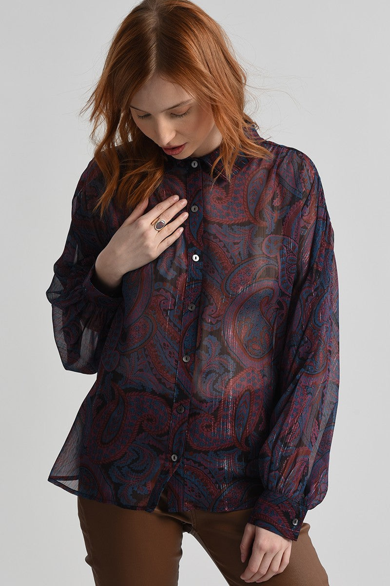 Molly Bracken Inna Shirt - Paisley print