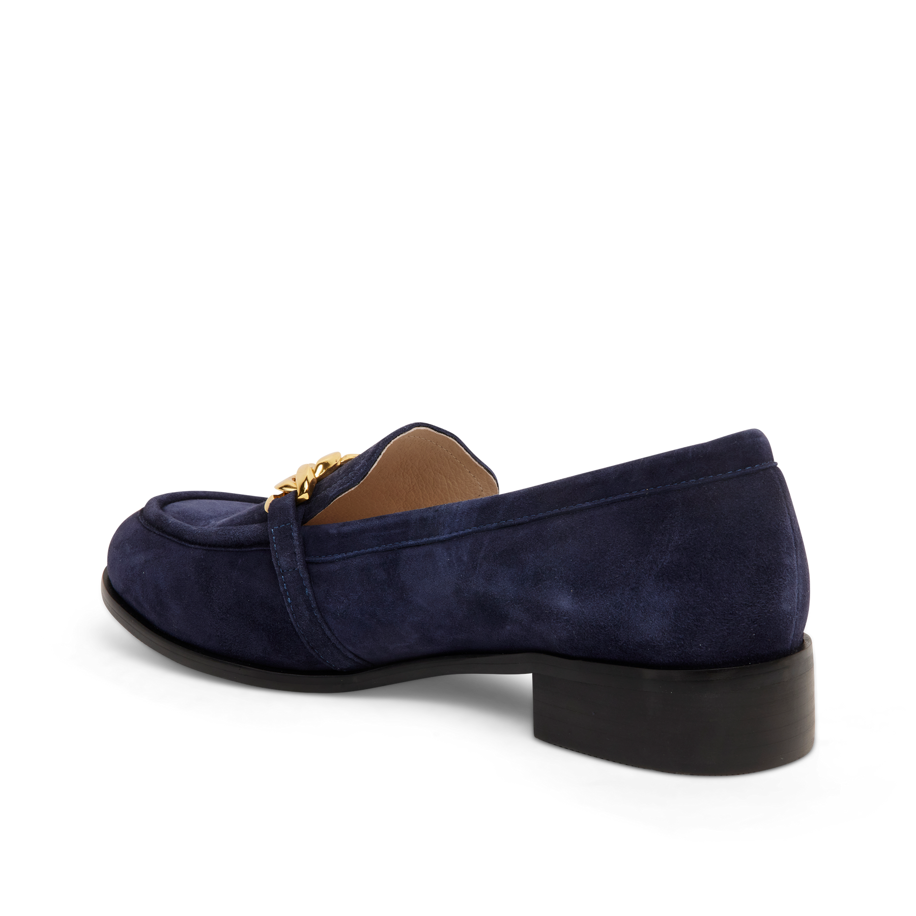 Kathryn Wilson Polly Loafer - Ink Suede