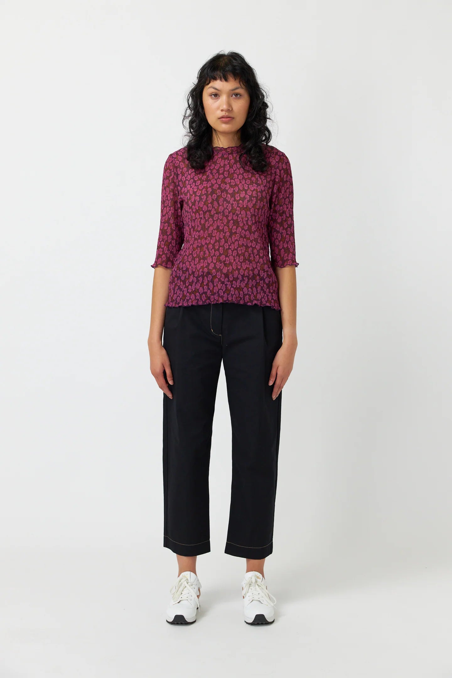 Sylvester Blooming top - Berry